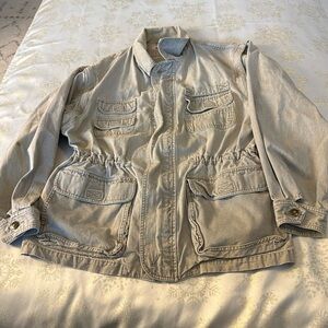 Women’s Vintage beige Redhead cargo jacket size Medium